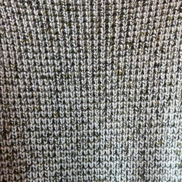 Saks Fifth Avenue Cream/Green Crewneck Sweater - Picture 6 of 7